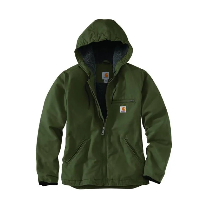 Deep Discounts oversized coatCarhartt Women's Sherpa Lined Jacket - Basil