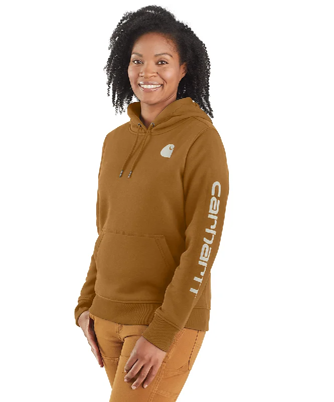 Final Markdown premium athletic sweatshirtCarhartt Women's Clarksburg Pullover Hoodie - Carhartt Brown