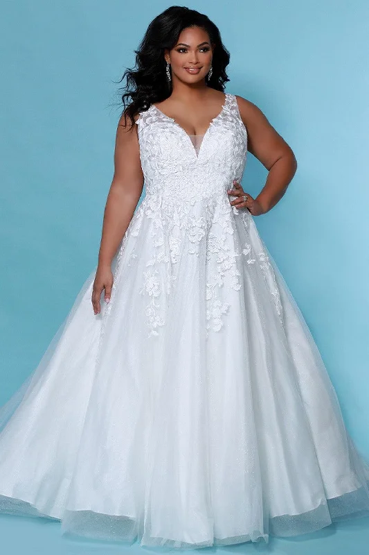 Exclusive Access satin midi dressSydneys Closet SC5259 Plus Size Long Sleeveless Wedding Dress Exclusive Access satin midi dressSydneys Closet SC5259 Plus Size Long Sleeveless Wedding Dress