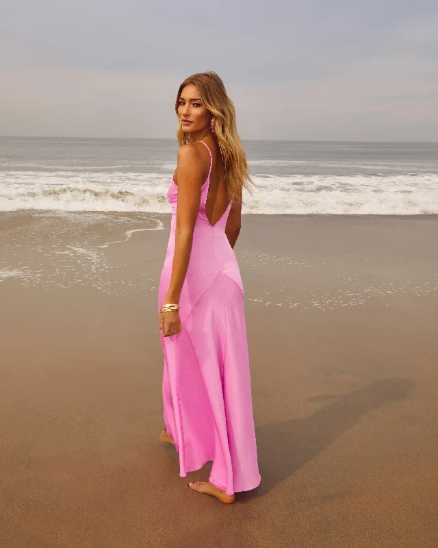 YEAR-End Sale mini dressSommer V-Neck Maxi Slip Dress