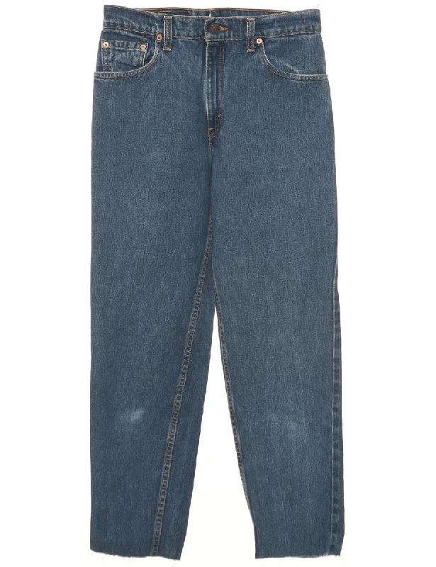 Closeout Sale lightweight outerwearFrayed Hem Levi's Jeans - W29 L29