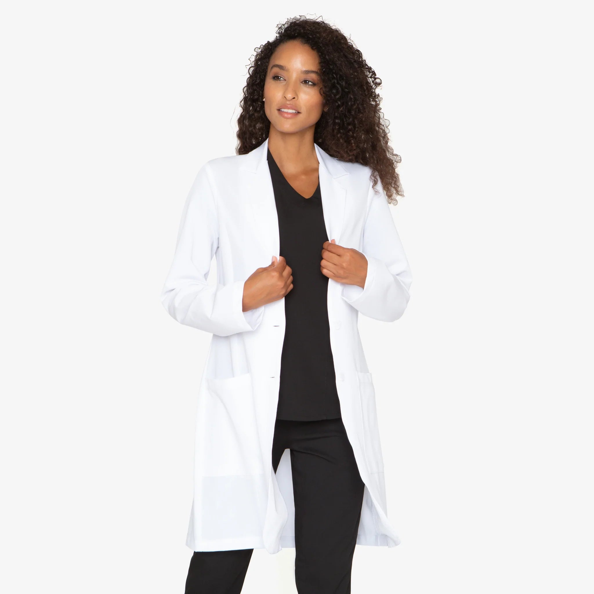Hot Deal oversized trench coatGreys Anatomy Signature 35 IN Two Pocket Stretch Womens Lab Coat
