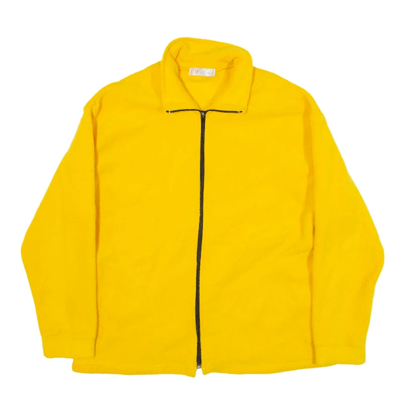 Time-Limited Offer insulated coatD&S Fleece Jacket Yellow Womens L