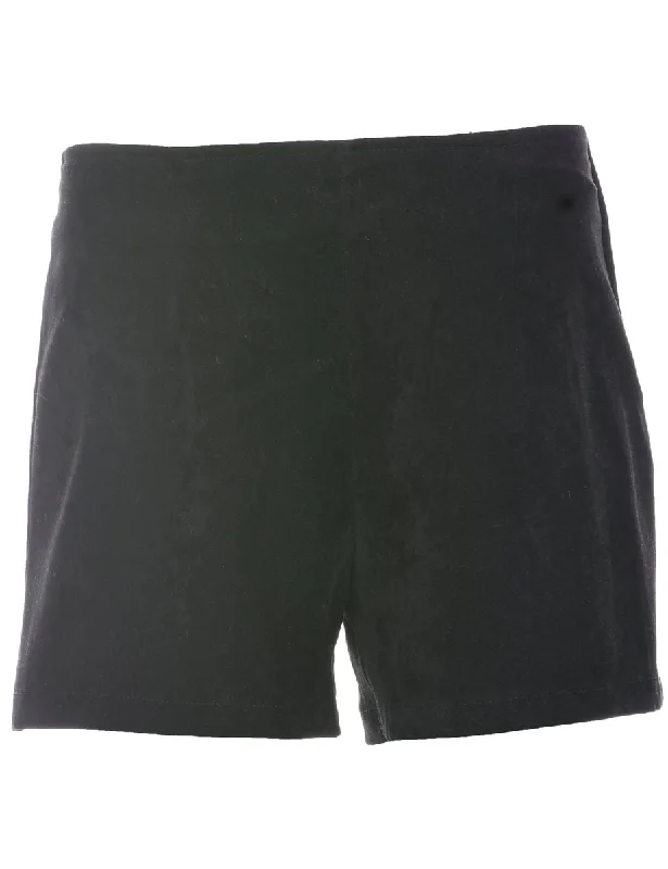 Low Prices retro coatVelvet Plain Shorts - W28 L3