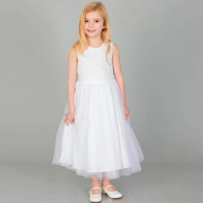 Buy Now fitted bodycon dressIsabella Flower Dress - White
