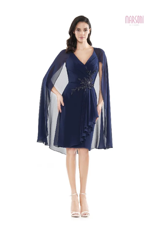 Closeout Sale minimalistic dressMarsoni Mother of the Bride Sheath Short Gown 1110