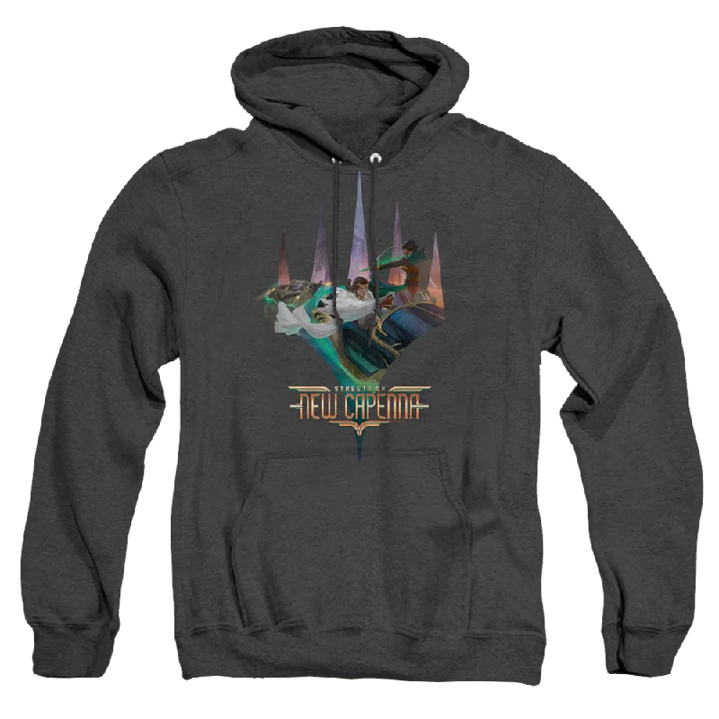 Unmissable Offer sports hoodieMagic the Gathering Planeswalker Logo - Heather Pullover Hoodie