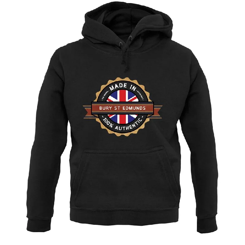 Super Sale Made In Bury St Edmunds 100% Authentic Unisex Hoodie