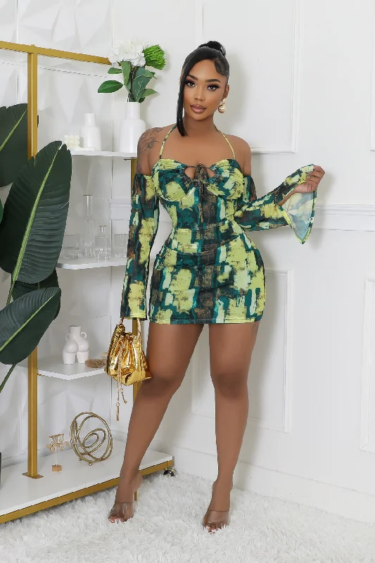 New Markdowns one-shoulder dressPlaytime’s Over Dress