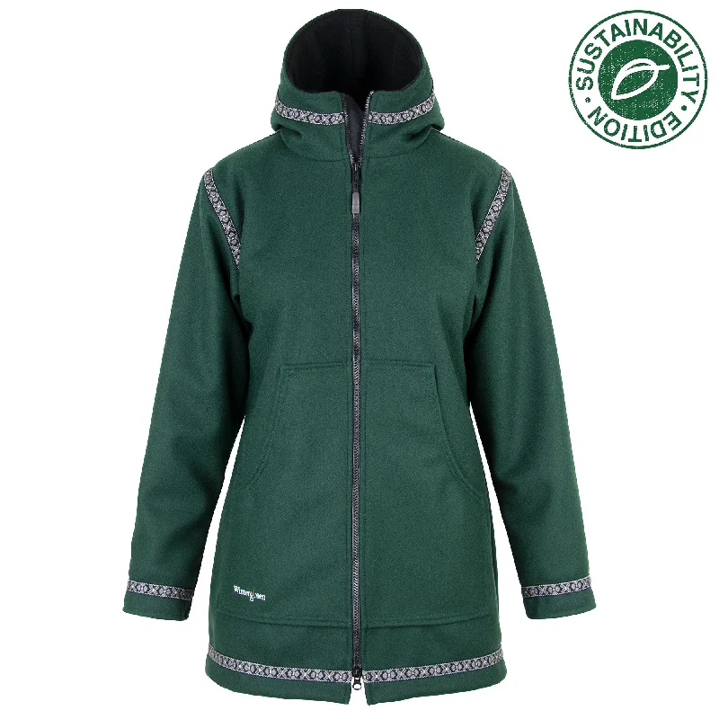 Savings Event windbreaker jacketWool Northwind Coat - Sustainability Edition