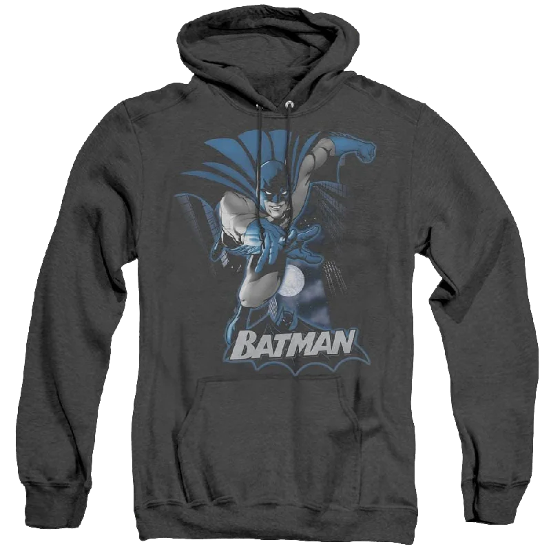 Great Deals Dc Batman Batman Blue & Gray - Heather Pullover Hoodie