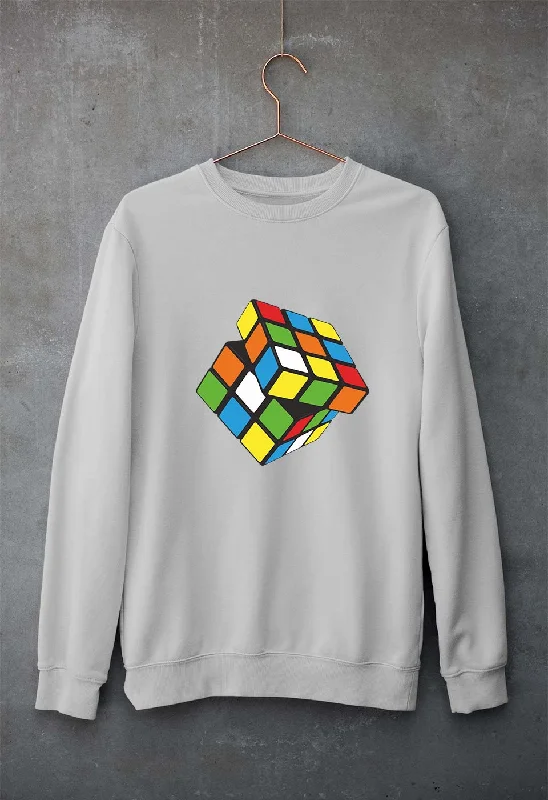 Price Reduction cozy gym sweatshirtRubik's Cube Unisex Sweatshirt for Men/Women
