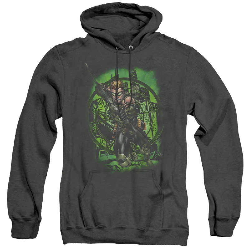 One-DAY Sale Green Arrow In My Sight - Heather Pullover Hoodie