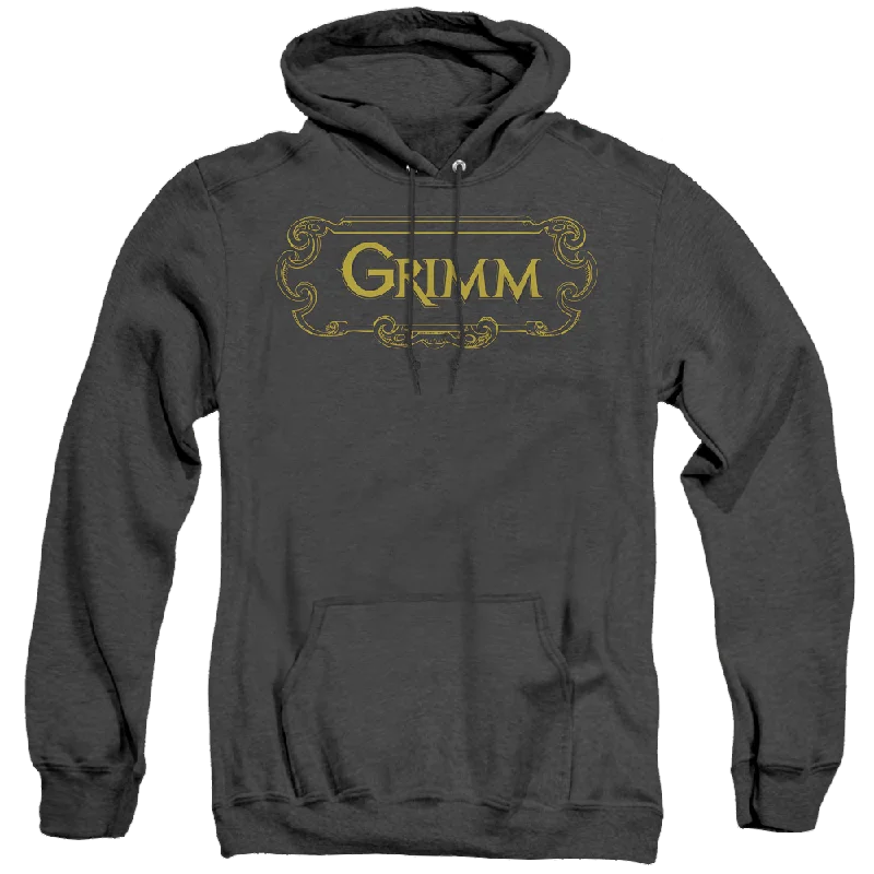 Epic Deals Grimm Plaque Logo - Heather Pullover Hoodie