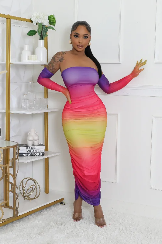 Sneak Peek Sale satin midi dressBiggest Flirt Dress Set