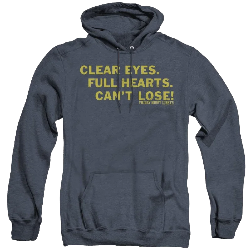 Stock Clearance Friday Night Lights Clear Eyes - Heather Pullover Hoodie