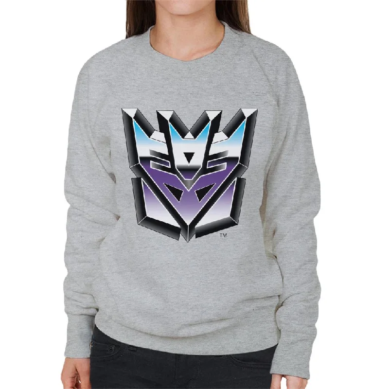 Price Cut fashion sportswear hoodieTransformers Decepticon Classic Logo Women's Sweatshirt