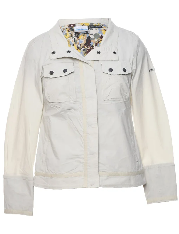 Price Slash cozy fleece coatColumbia Beige Jacket - M