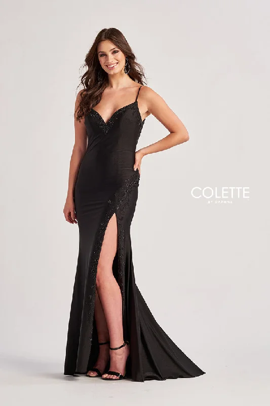 Referral Discount classic fit-and-flare dressMon Cheri Colette (CL8485) Spring 2025