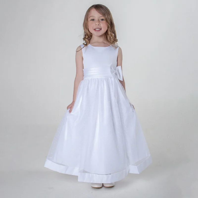 Online Only statement dressGrace Dress - White