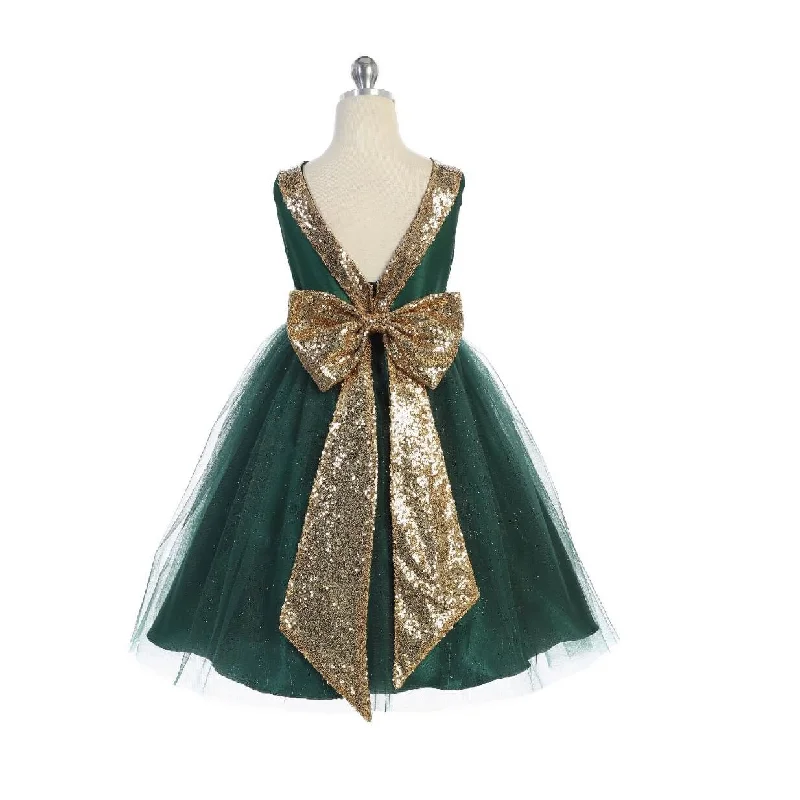 Doorbuster Deal draped dressBelle of the Ball Dress - Emerald